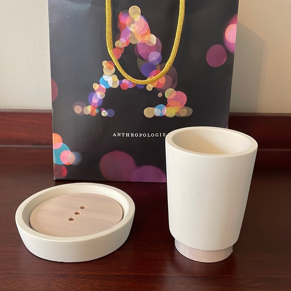 Anthropolgie Macoy Collection l Bath Accessories